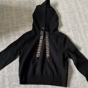 Zara jeweled hoodie